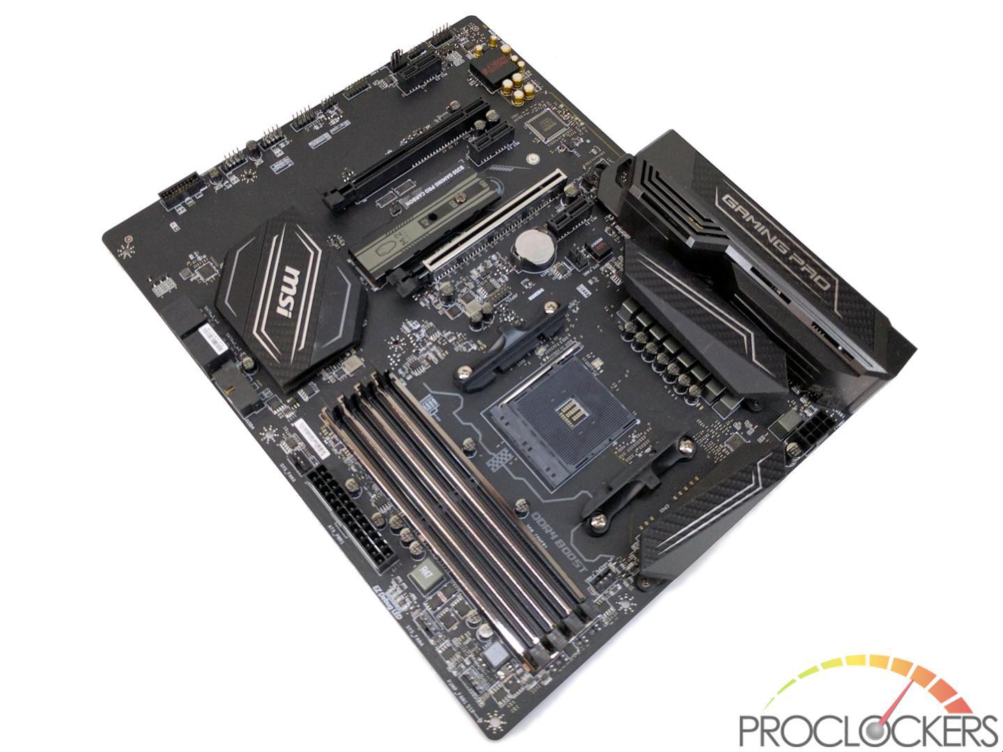 MSI B350 Gaming Pro Carbon Motherboard Review | ProClockers