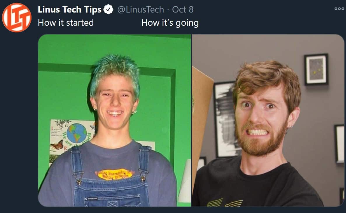 How It Started - Linus Tech Tips Meme
